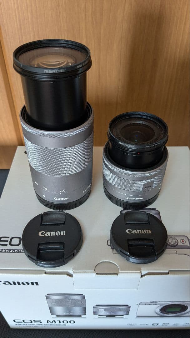Canon EOS M100 ダブルズームキット ホワイト