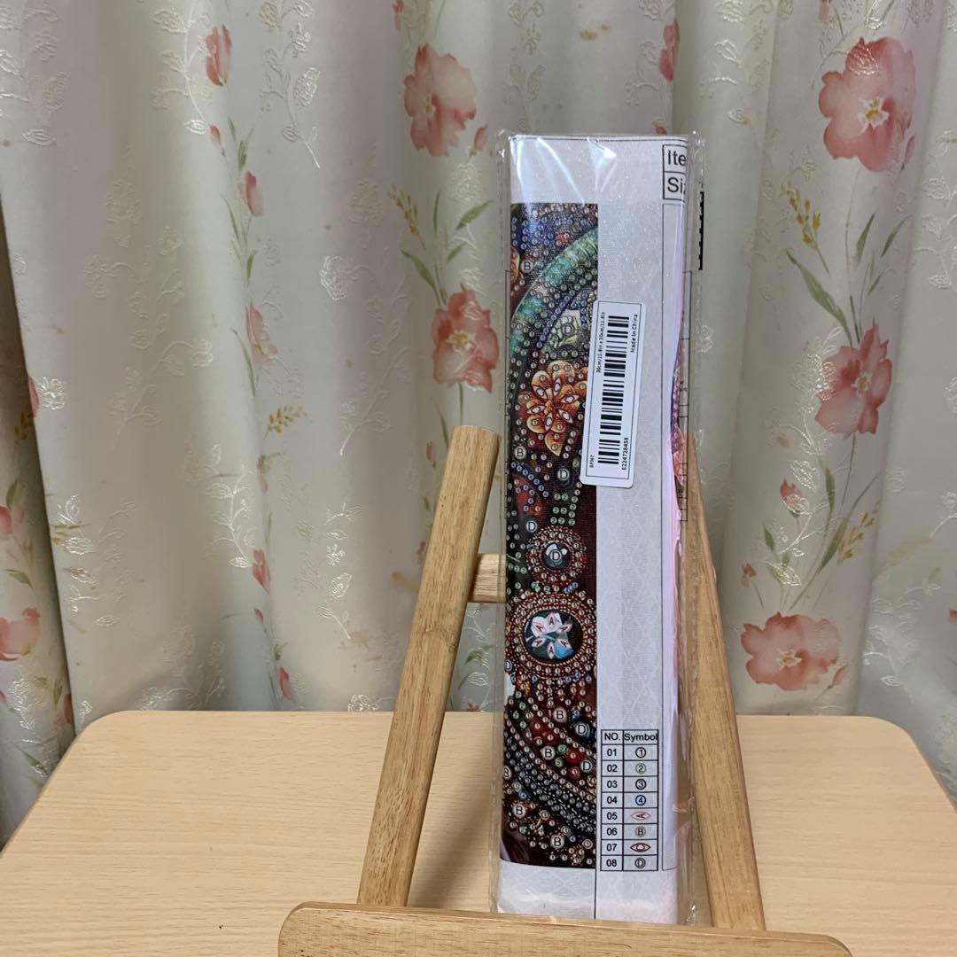 ダイヤモンドアート特殊ビーズ ブラックビューティーレディ 30cmX 30cm