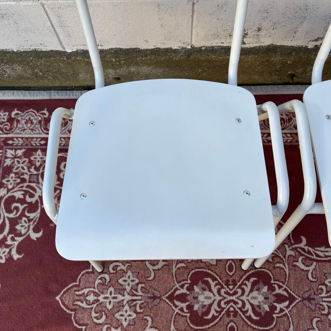 2点セット◾️ Francfranc フランフラン スタッキングチェア 椅子 B