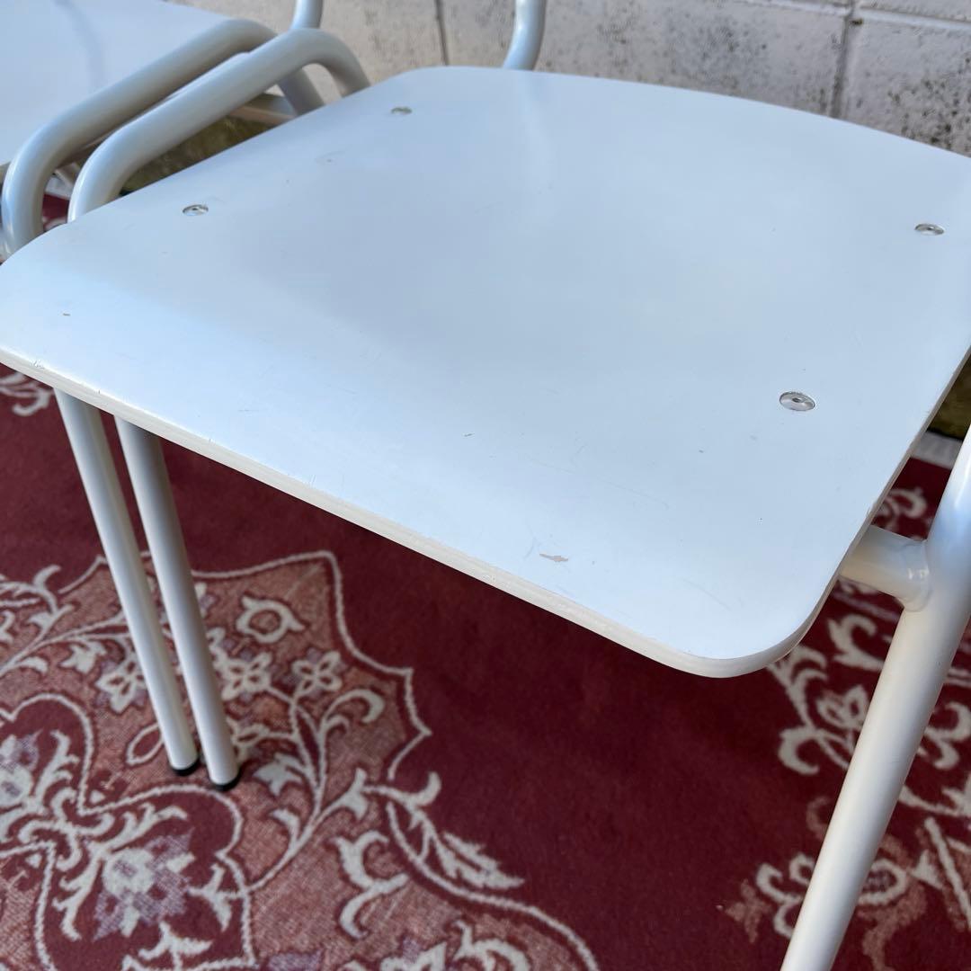 2点セット◾️ Francfranc フランフラン スタッキングチェア 椅子 B