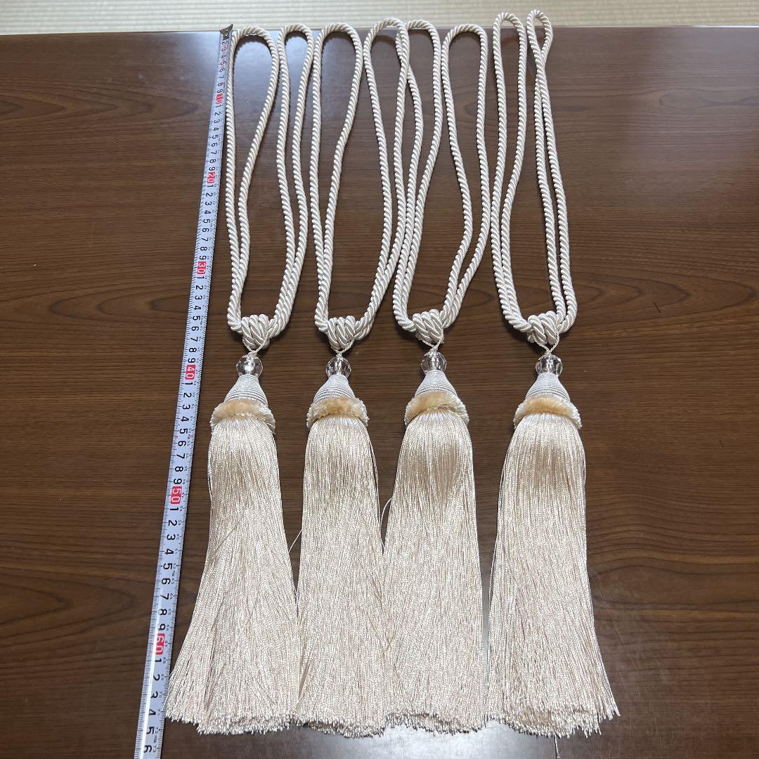 高級　カーテン止め　 窓装飾 4本入り