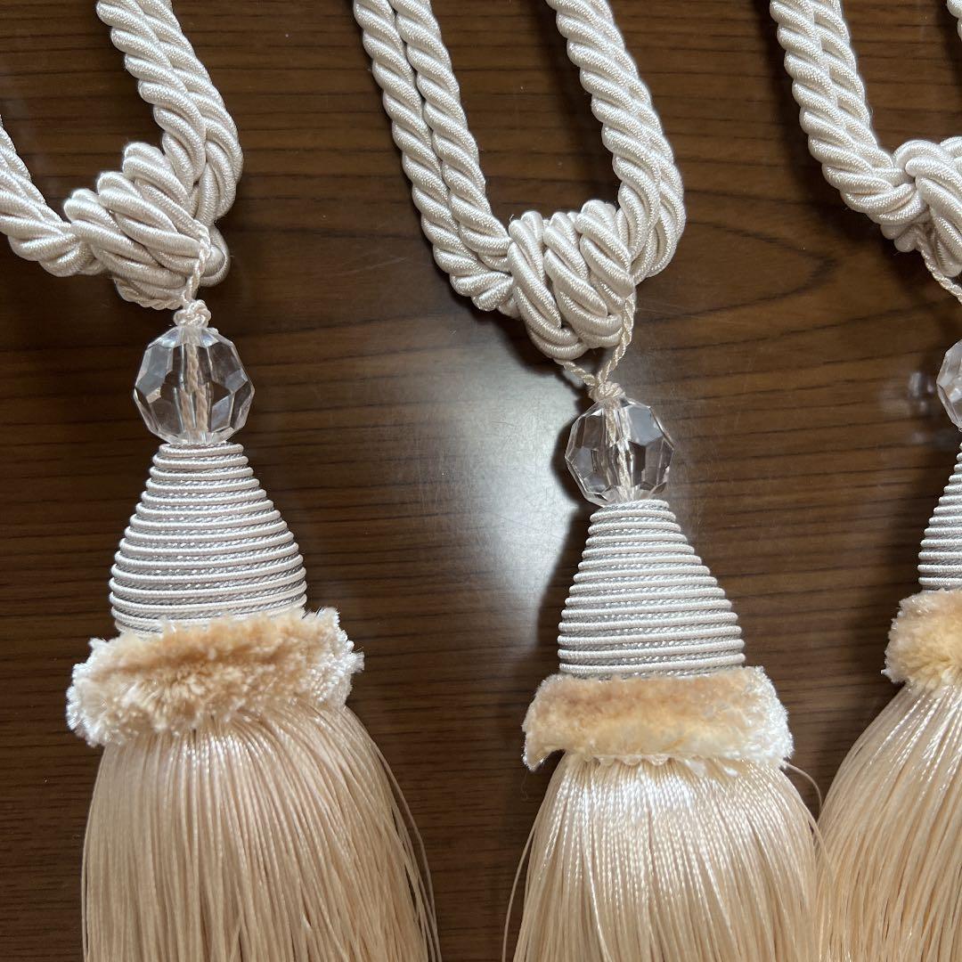 高級　カーテン止め　 窓装飾 4本入り