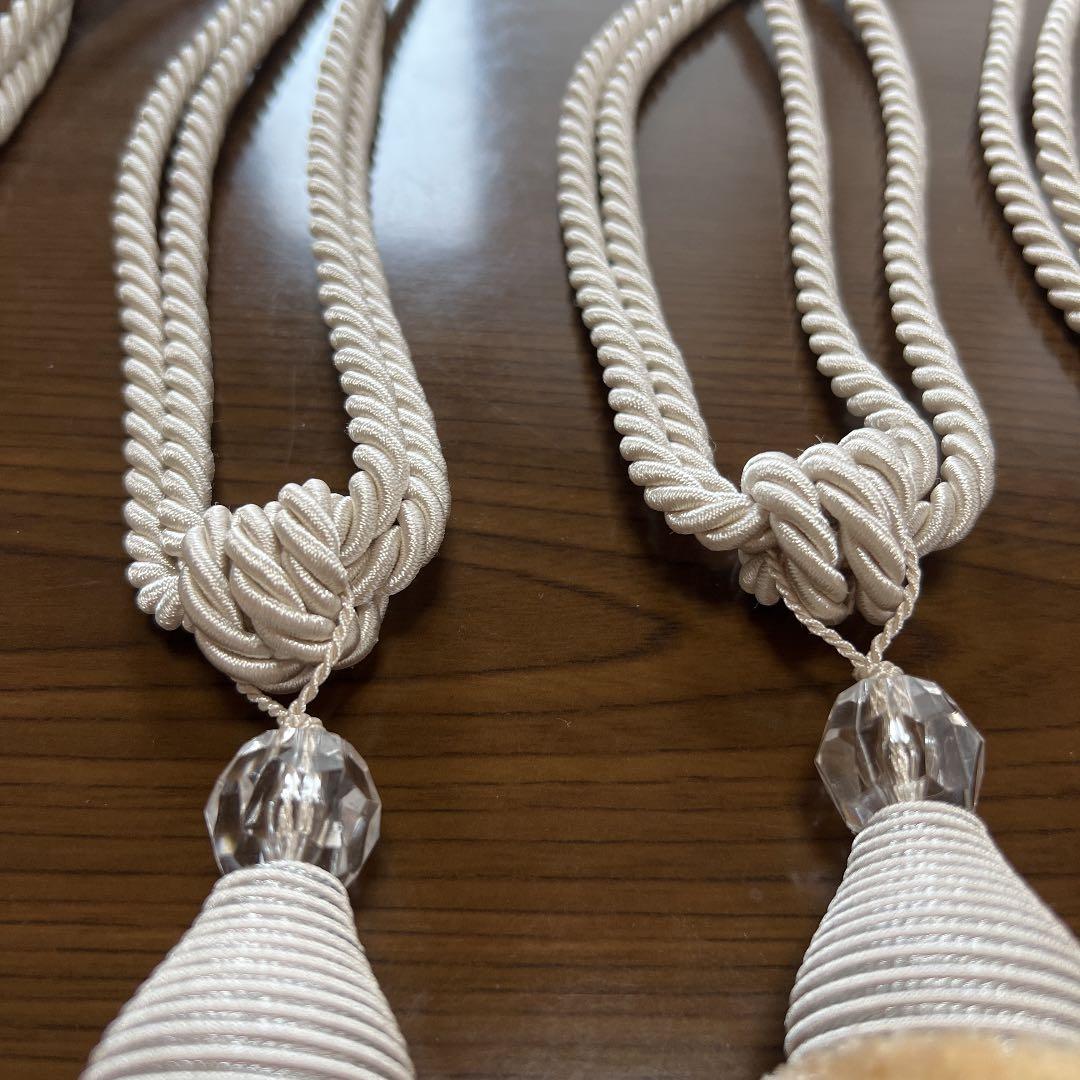 高級　カーテン止め　 窓装飾 4本入り