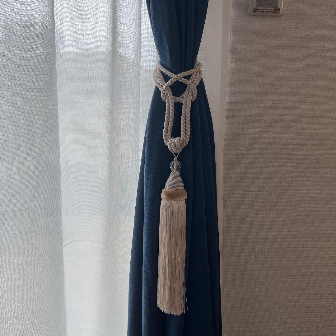 高級　カーテン止め　 窓装飾 4本入り