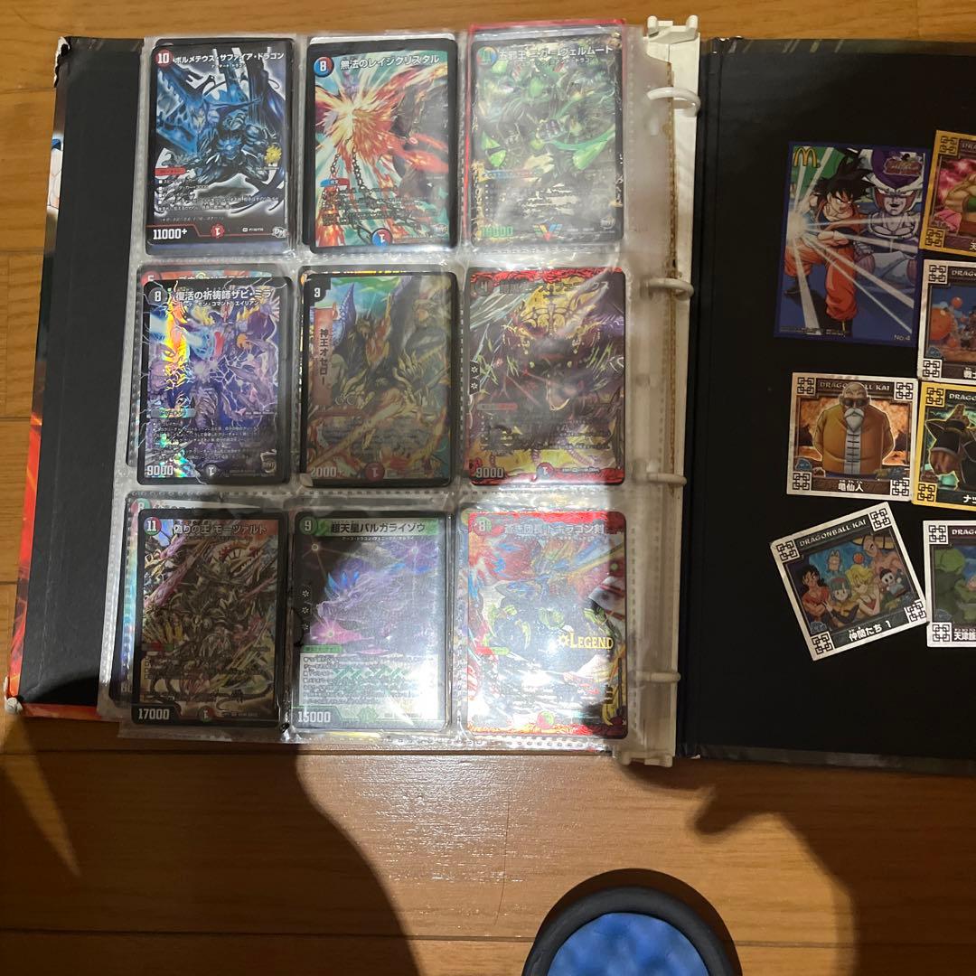 ドラゴンボールカード、デュエマカード　バインダー込み