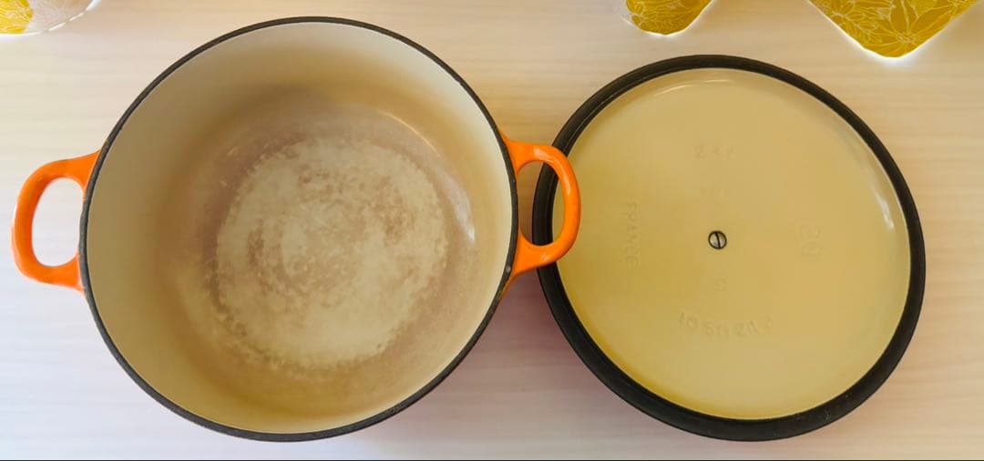 【used】Le Creuset ルクルーゼ　両手鍋　20cm