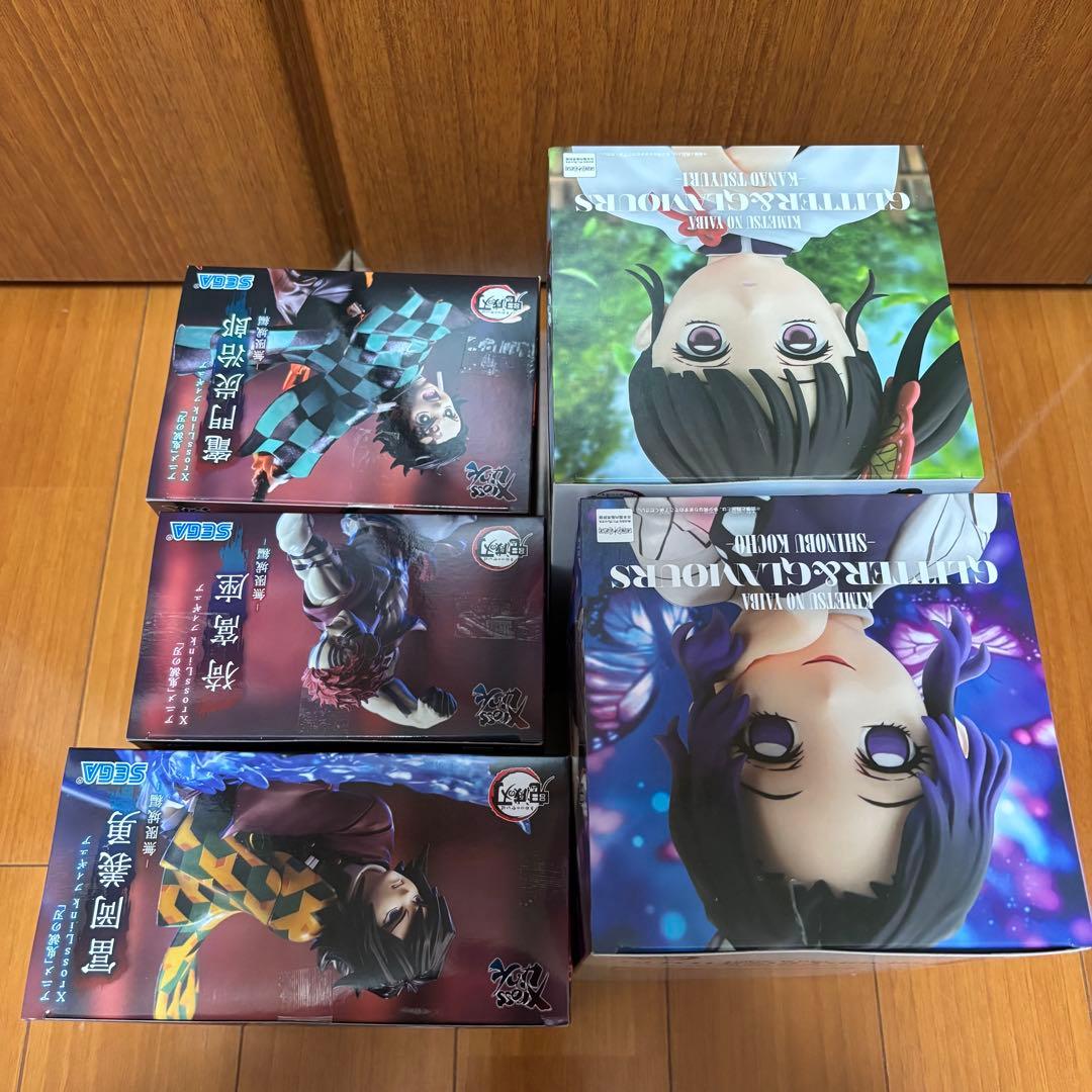 『未開封品』鬼滅の刃 フィギュア 5体セットまとめ売り