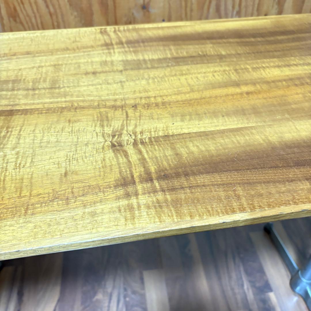 ⑤ 希少　ハワイアンコア材　テーブル　カフェ　などにも