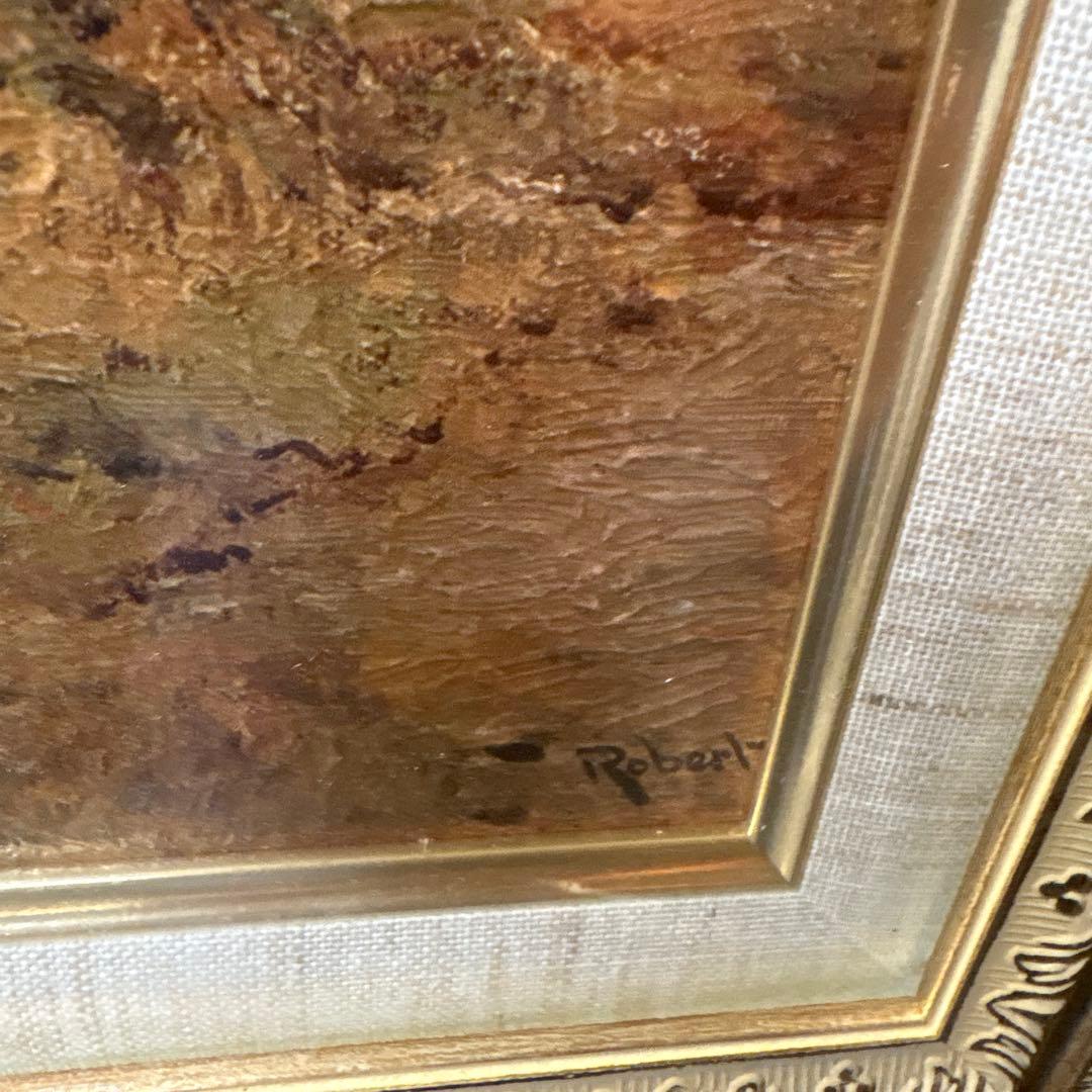 絵画　額縁　複製画　ガラス　F10