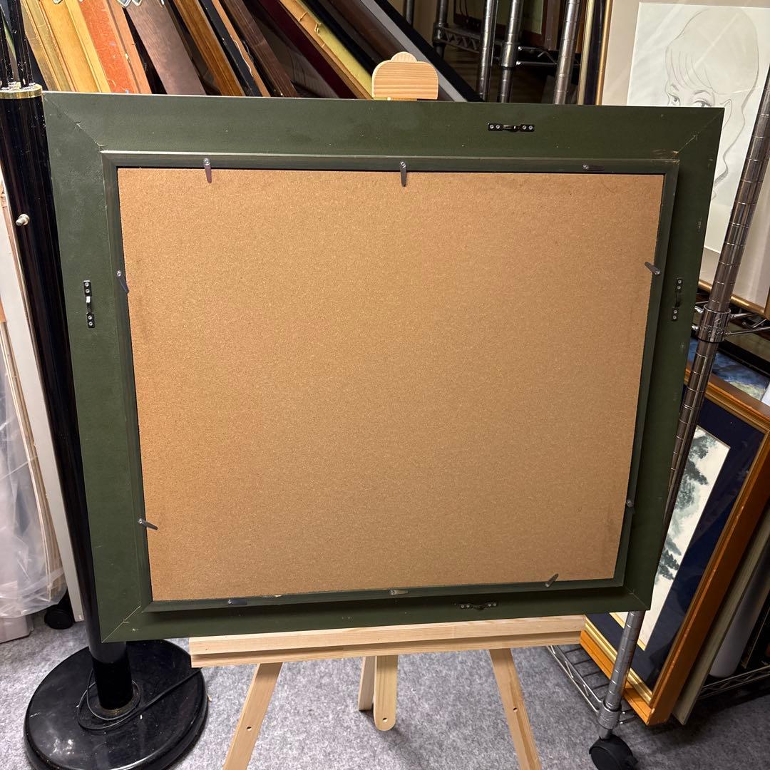 絵画　額縁　複製画　ガラス　F10