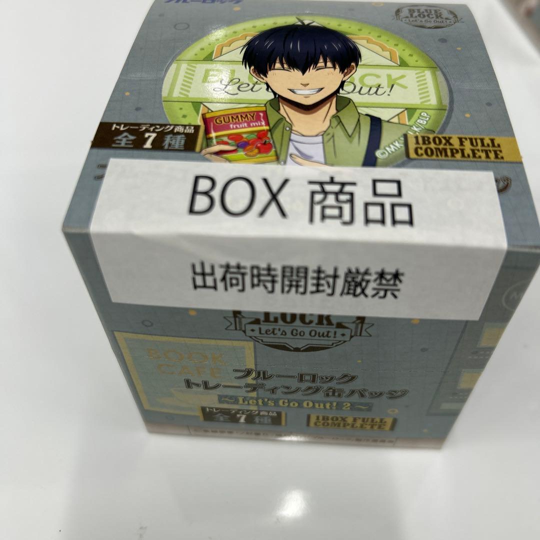 ブルーロック トレーディング缶バッジ Let's Go Out!　3箱