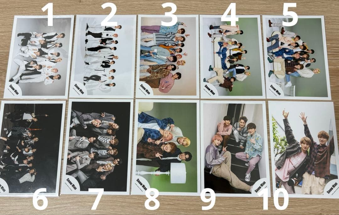  Man 公式写真 集合⑶