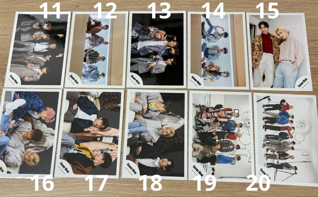  Man 公式写真 集合⑶