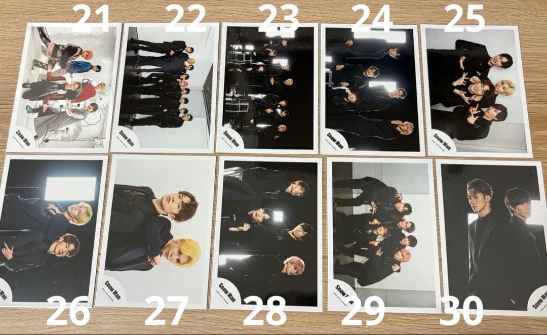  Man 公式写真 集合⑶