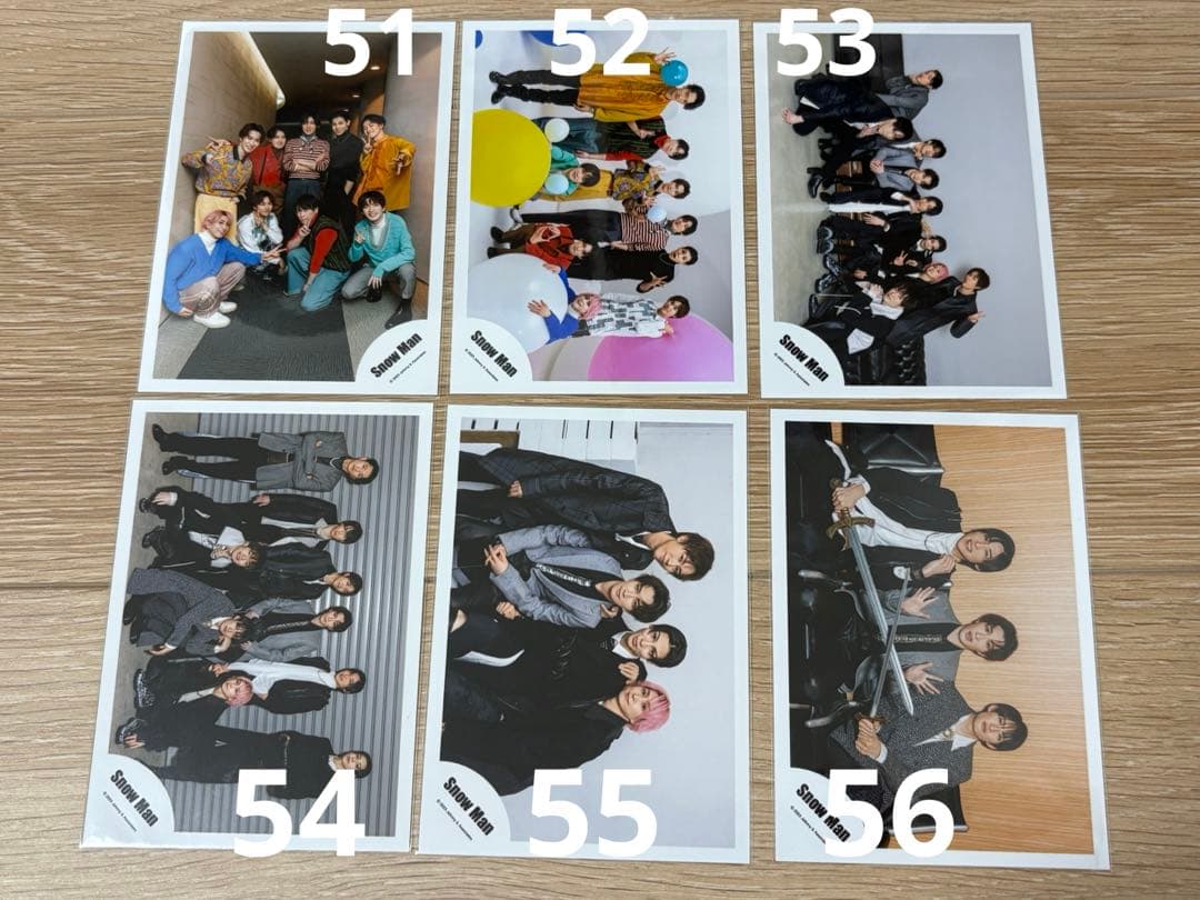  Man 公式写真 集合⑶