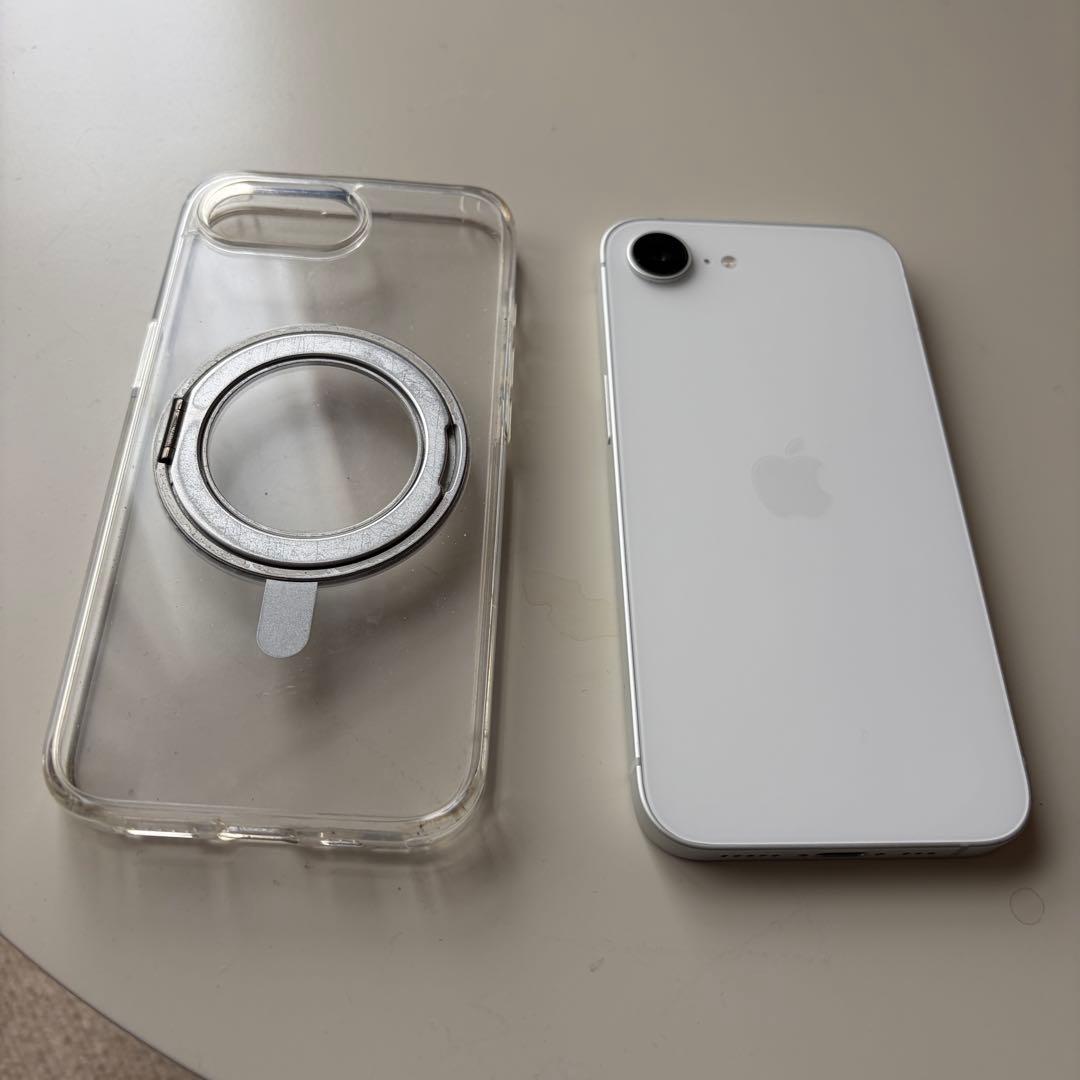 【おまけ付】iPhone16e ホワイト 128gb 99%バッテリー