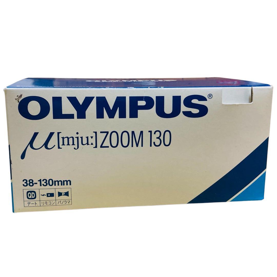 【極美品】OLYMPUS μ[mju:] ZOOM 130 フィルムカメラ