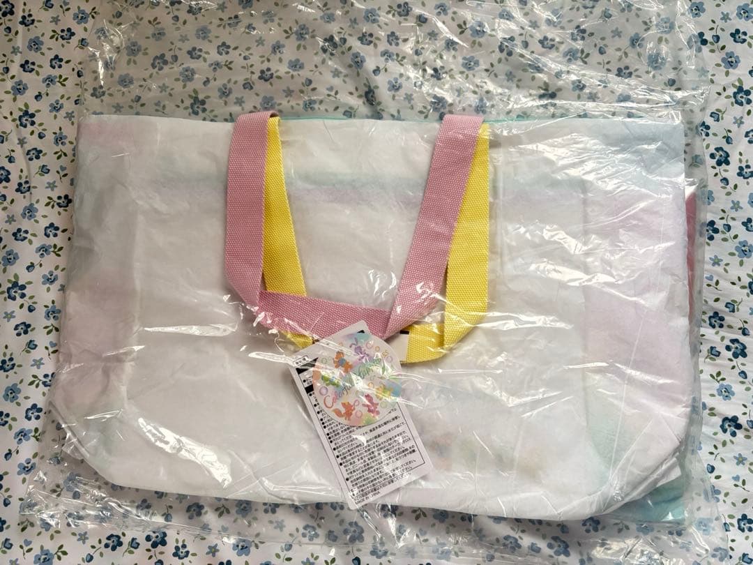 ディズニーシー　ダッフィー　20周年　カラフルハピネス　トート　tシャツ セット