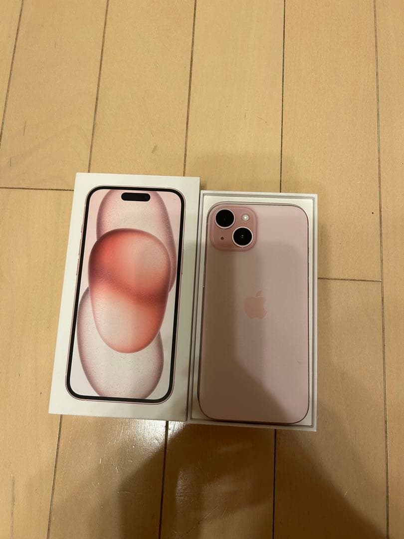 iPhone15 ピンク美品SIMフリー256GB
