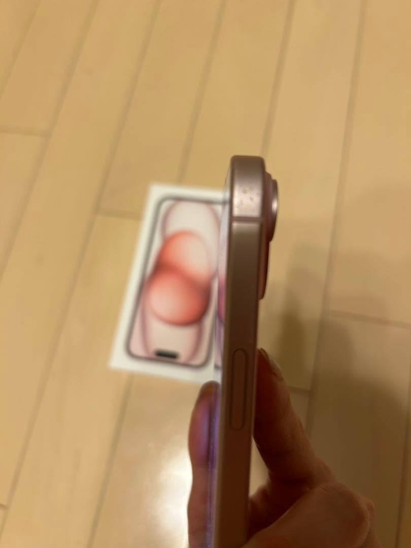 iPhone15 ピンク美品SIMフリー256GB