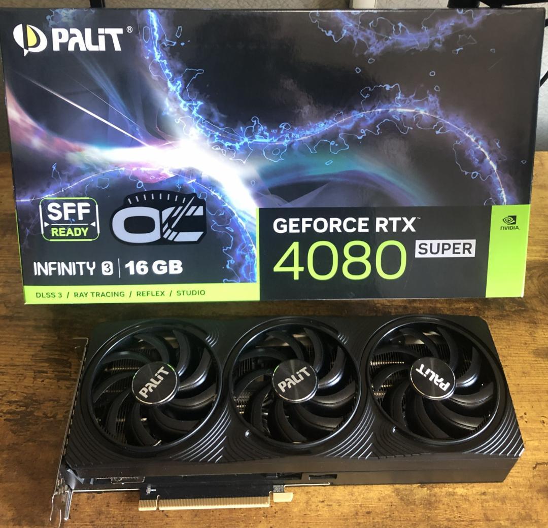 グラフィックボード・グラボ・ビデオカード PALIT GEFORCE RTX 4080 SUPER 16GB