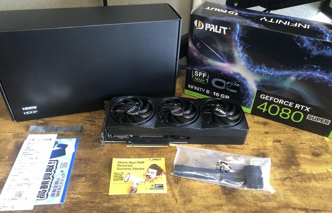 グラフィックボード・グラボ・ビデオカード PALIT GEFORCE RTX 4080 SUPER 16GB