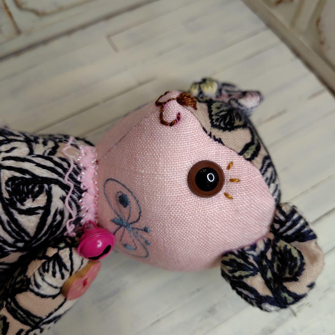 ミナペルホネン＊ハンドメイド＊ぬいぐるみ＊テディベア＊65