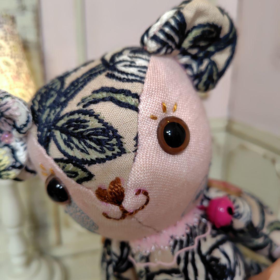 ミナペルホネン＊ハンドメイド＊ぬいぐるみ＊テディベア＊65