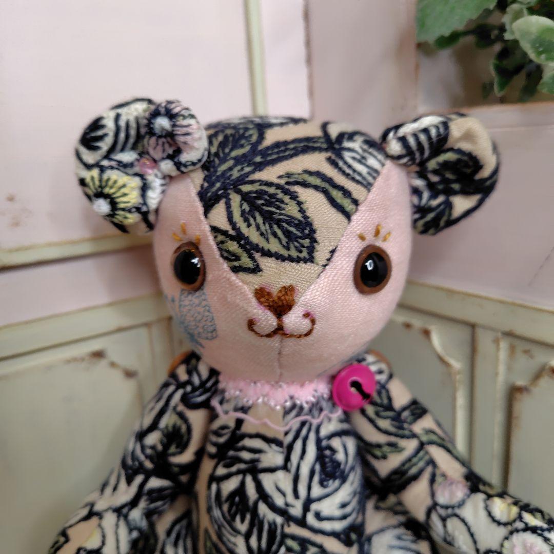 ミナペルホネン＊ハンドメイド＊ぬいぐるみ＊テディベア＊65