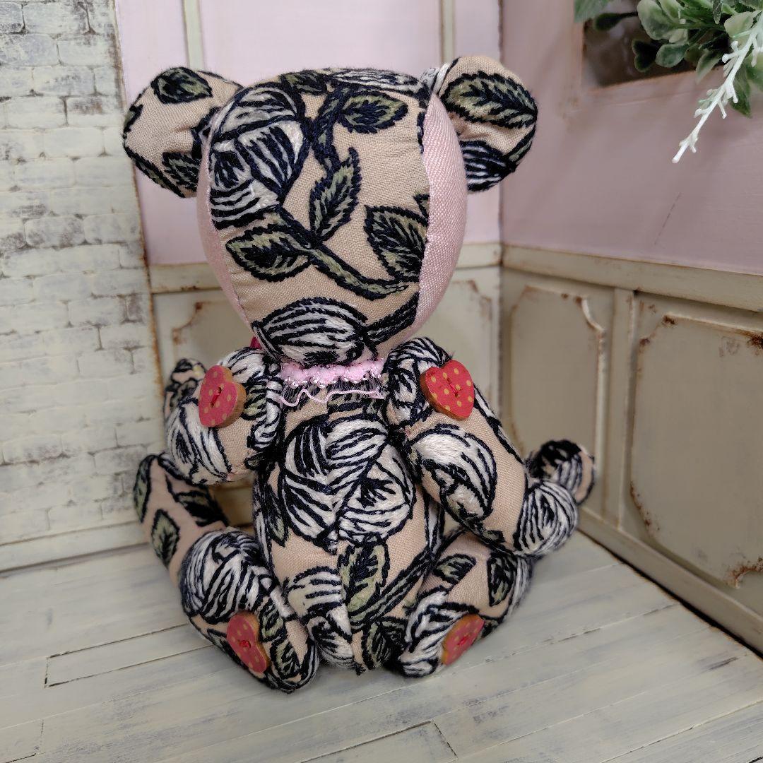 ミナペルホネン＊ハンドメイド＊ぬいぐるみ＊テディベア＊65