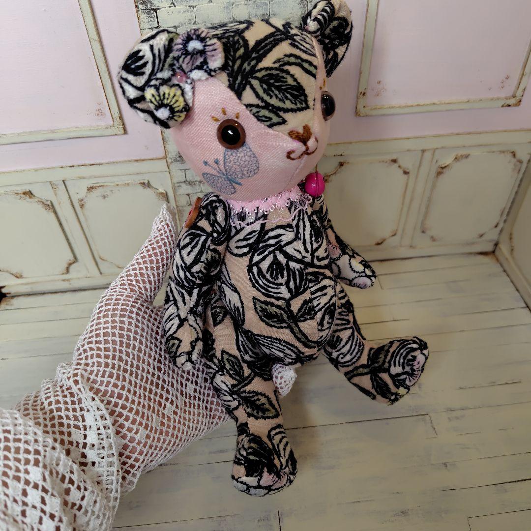 ミナペルホネン＊ハンドメイド＊ぬいぐるみ＊テディベア＊65