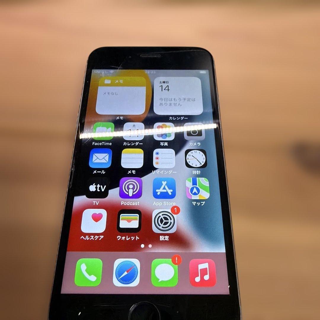 iPhone6s 64GB スペースグレイ　MKQN2J/A バッテリー91%