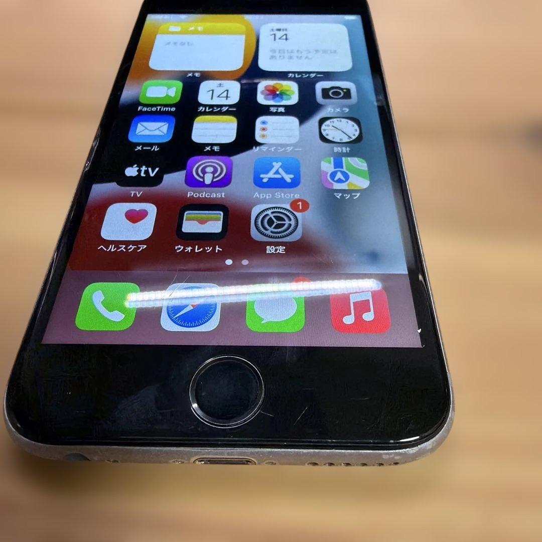 iPhone6s 64GB スペースグレイ　MKQN2J/A バッテリー91%