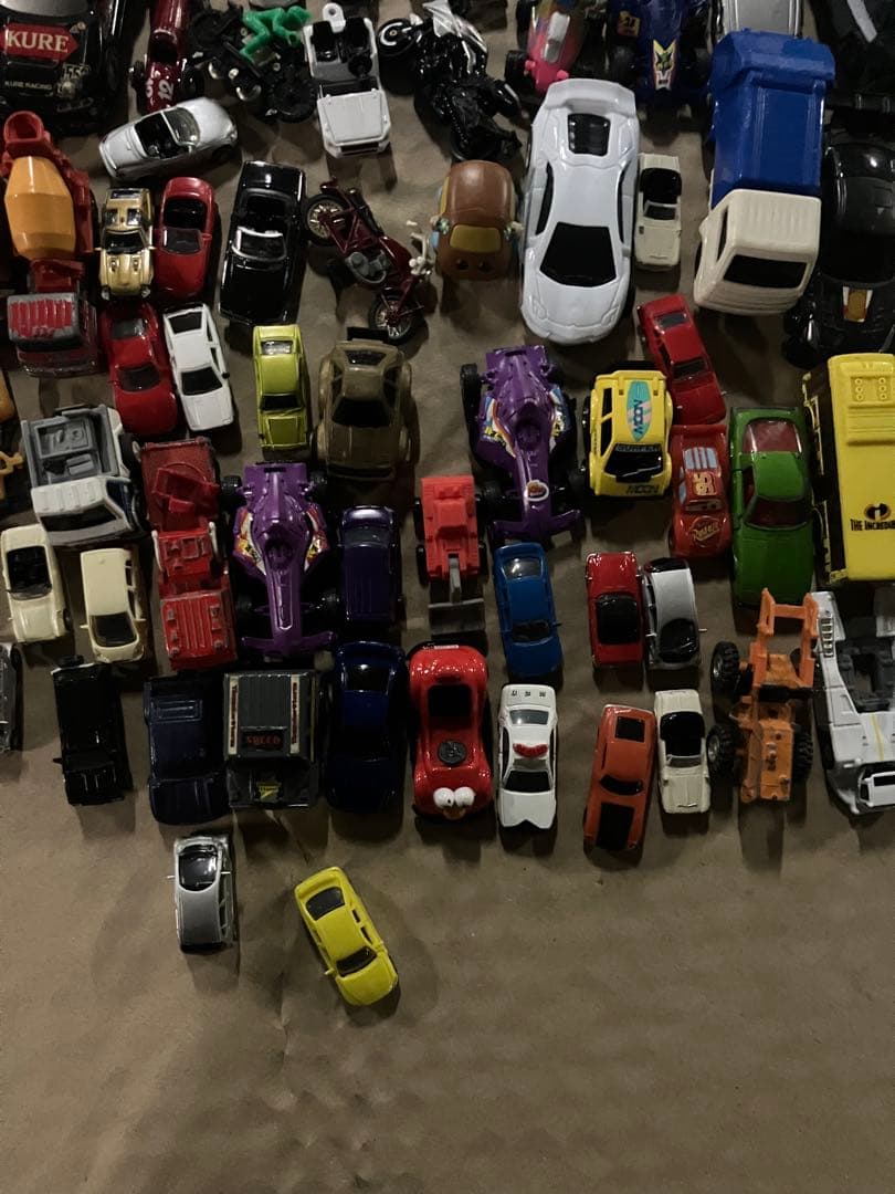 ミニカー、乗り物系、大量セット、ジャンク