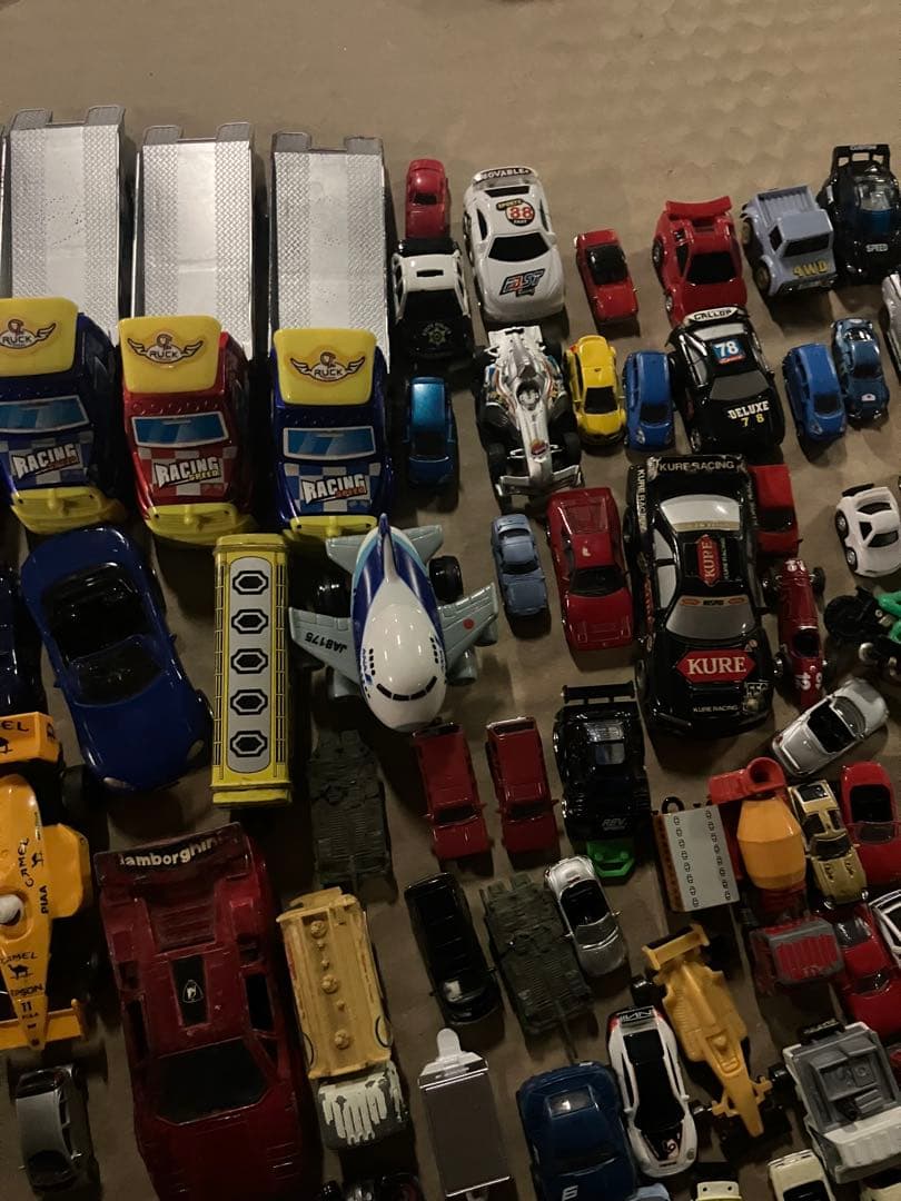 ミニカー、乗り物系、大量セット、ジャンク