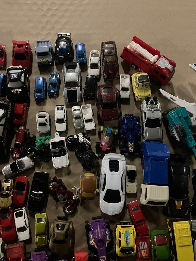 ミニカー、乗り物系、大量セット、ジャンク
