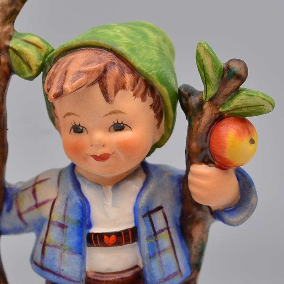 りんごの木の少年／少女　２体セット　★フンメル　ドイツゲーベル　ヴィンテージ