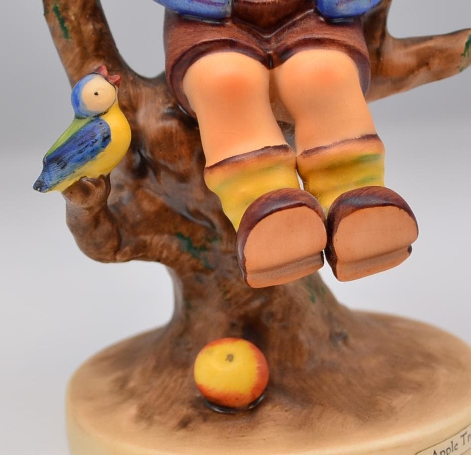 りんごの木の少年／少女　２体セット　★フンメル　ドイツゲーベル　ヴィンテージ