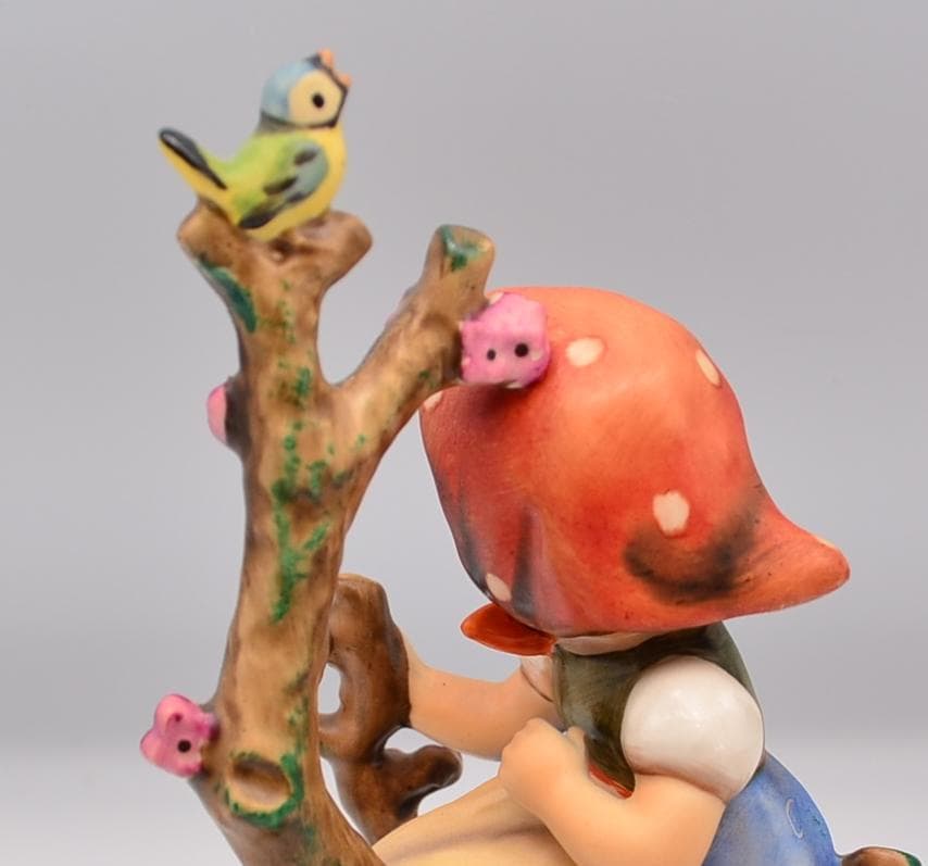 りんごの木の少年／少女　２体セット　★フンメル　ドイツゲーベル　ヴィンテージ