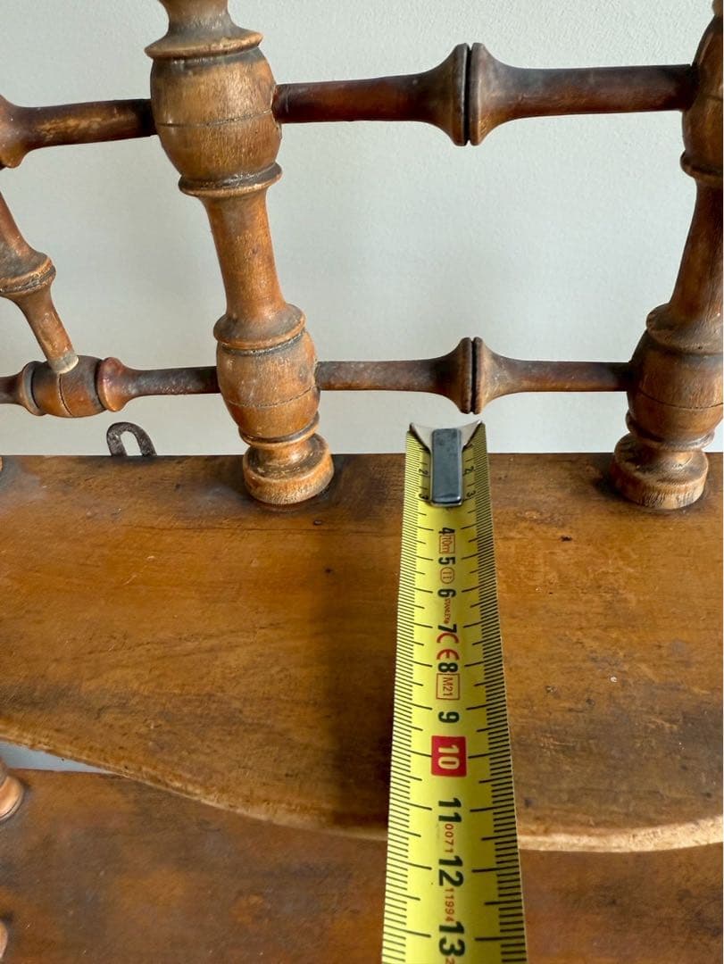 【き46】25 フランスアンティーク　ナポレオンシェルフ　蚤の市