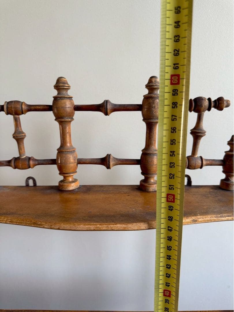 【き46】25 フランスアンティーク　ナポレオンシェルフ　蚤の市