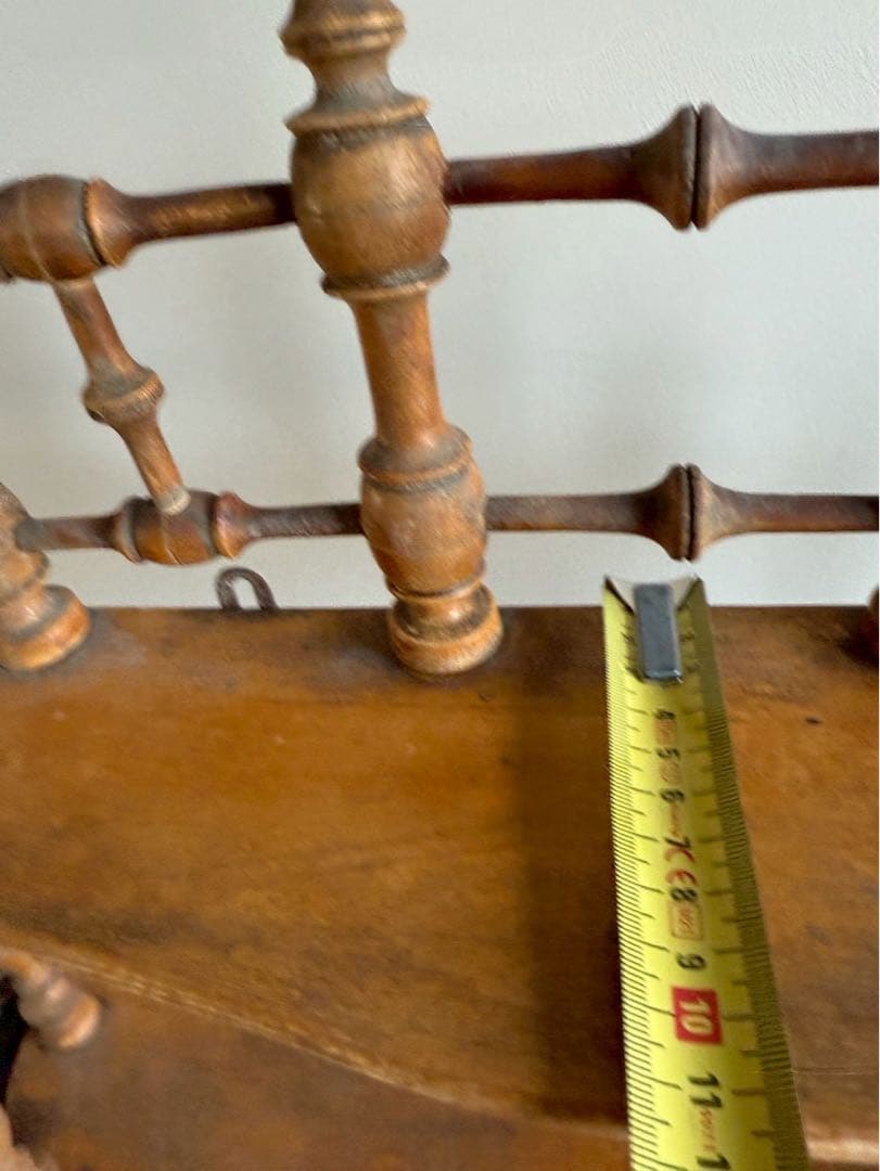 【き46】25 フランスアンティーク　ナポレオンシェルフ　蚤の市