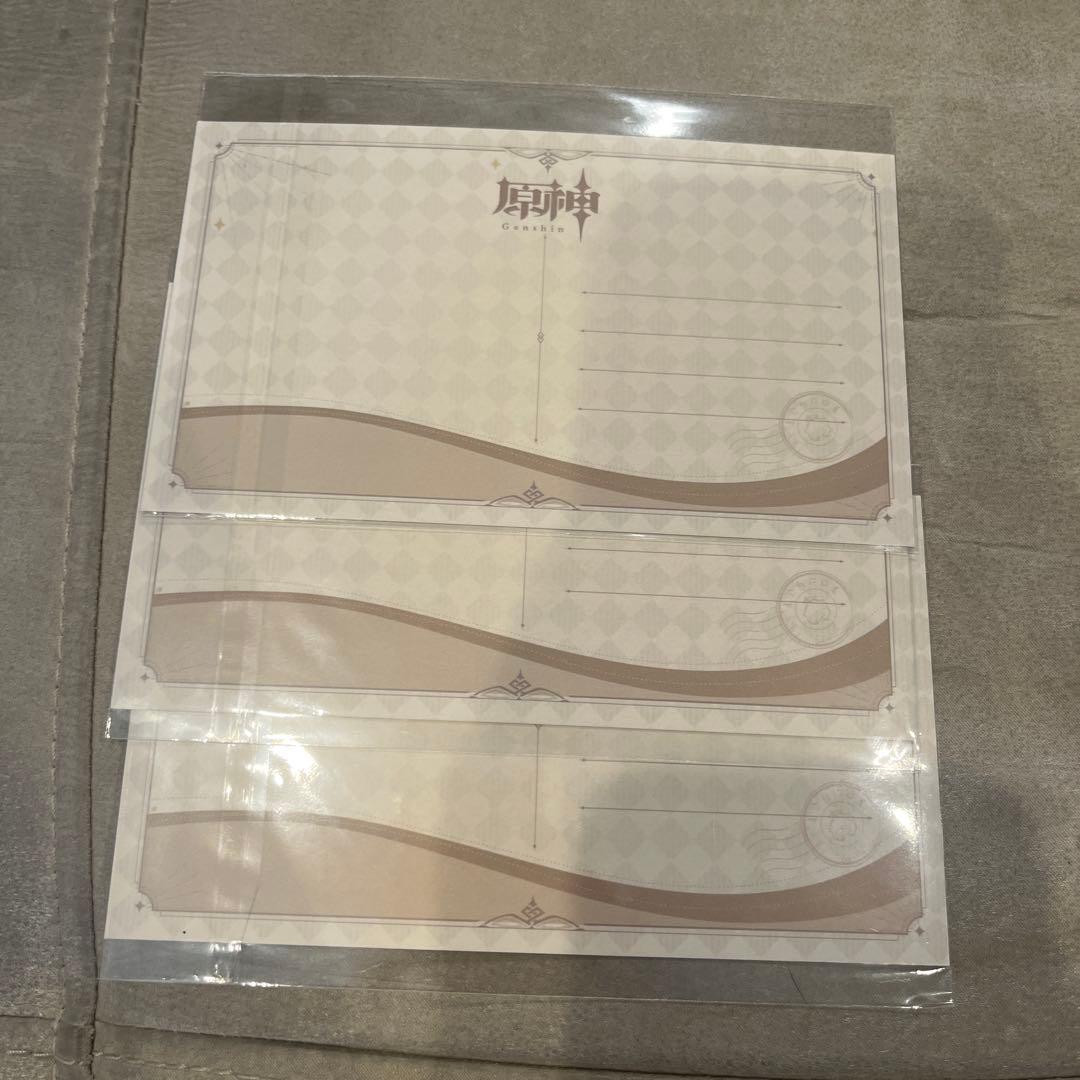 【3枚セット】原神 鍾離 ドドコポスト