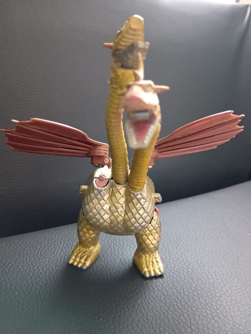 昭和レトロ希少　ブルマァク ジンクロン Z合金 キングギドラ　欠品有り