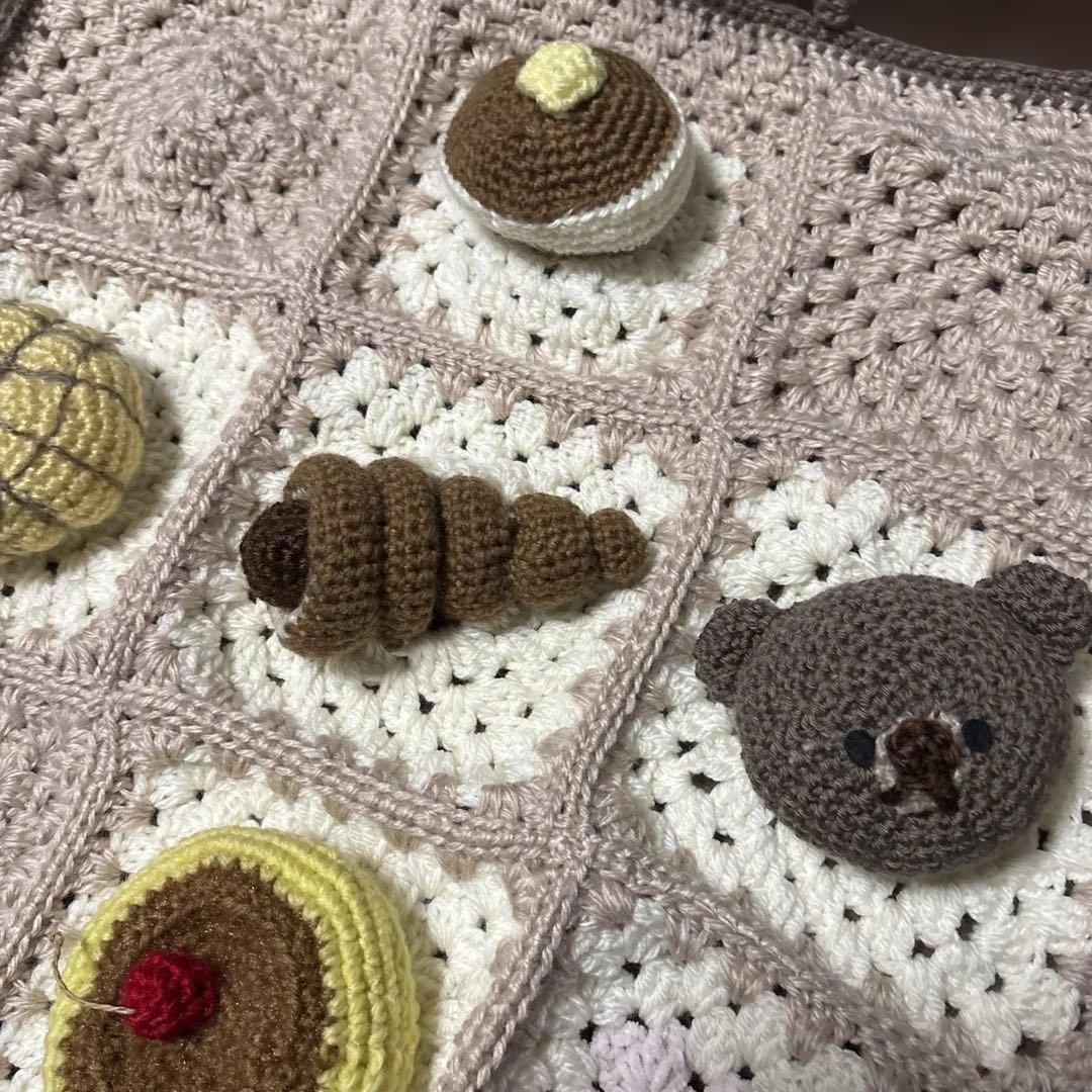 大好きおやつブランケット❤️マルチカバー❤️スイーツ立体モチーフ