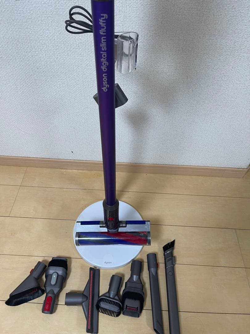 【美品】ダイソン digital slim SV18 スタンド付けエコー44分