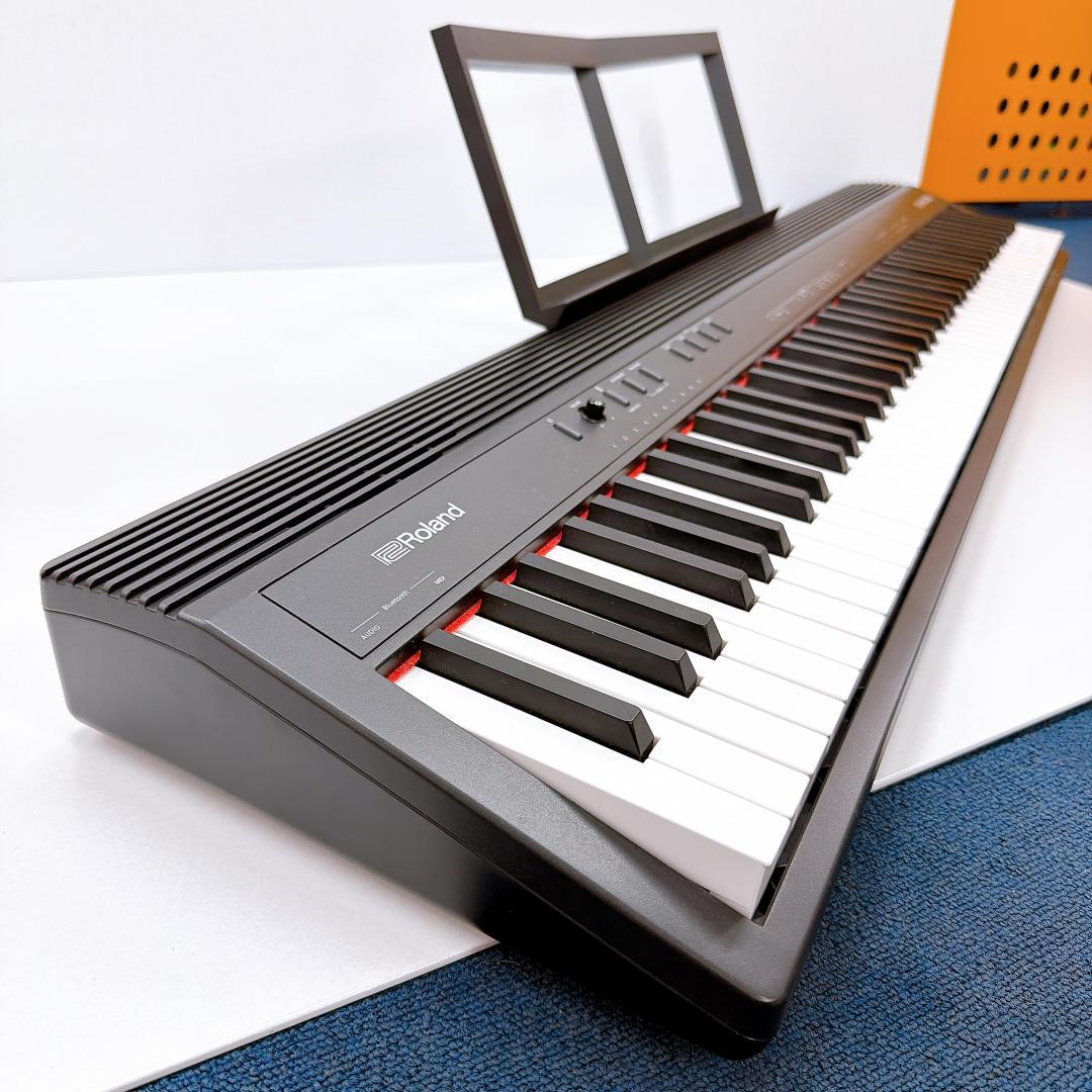 【美品】Roland 電子ピアノ GO:PIANO88 GO-88P　ペダル付