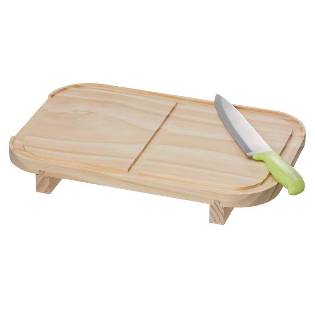 黒の調理器具セット（まな板付き）