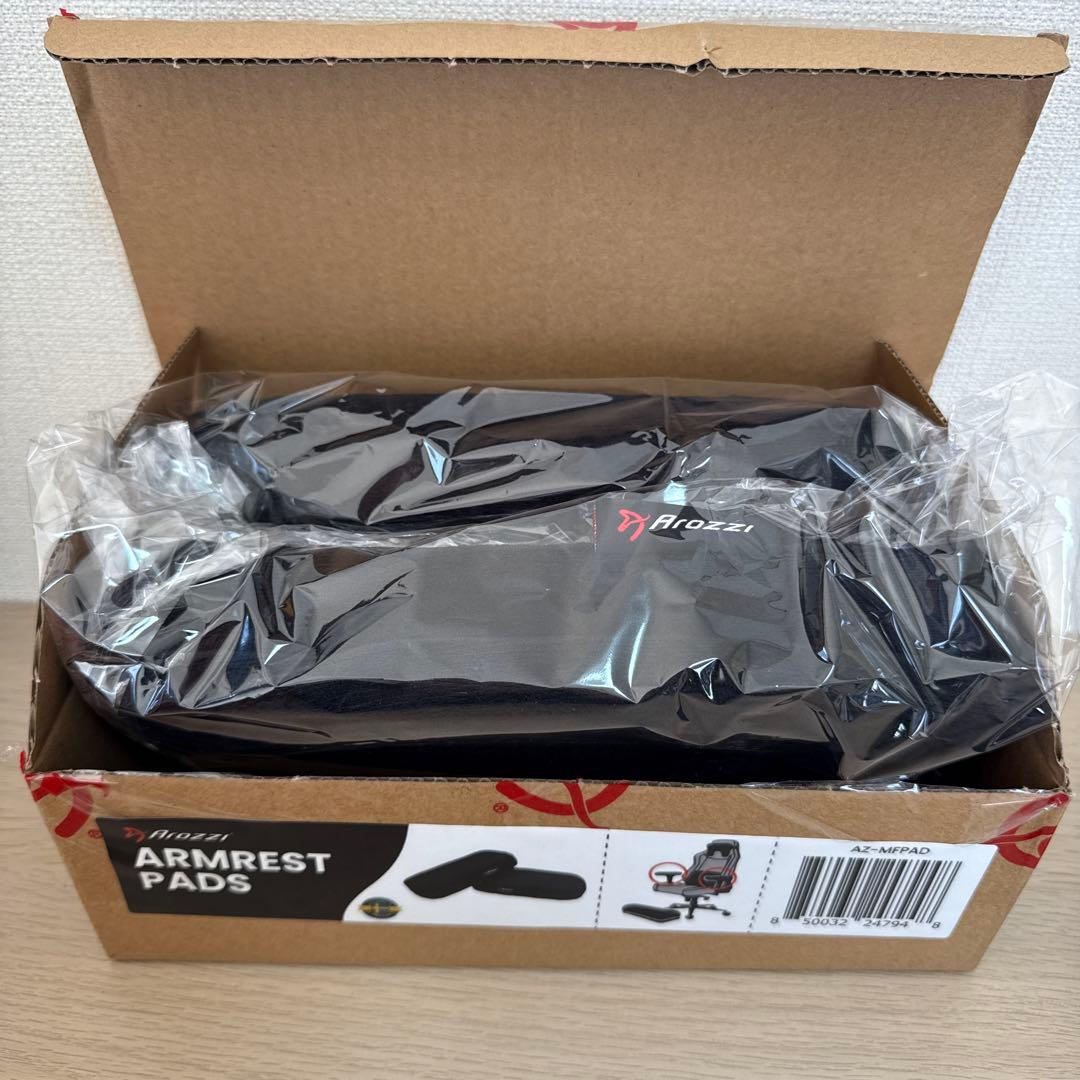 Arozzi アームレストパッド x 2セット チェア2台用