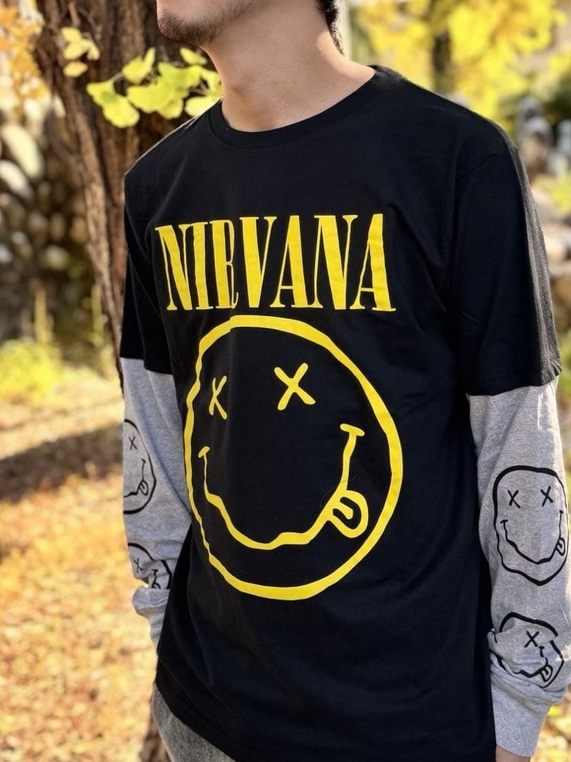 新品未使用 NIRVANA / 長袖Tシャツ 2XL
